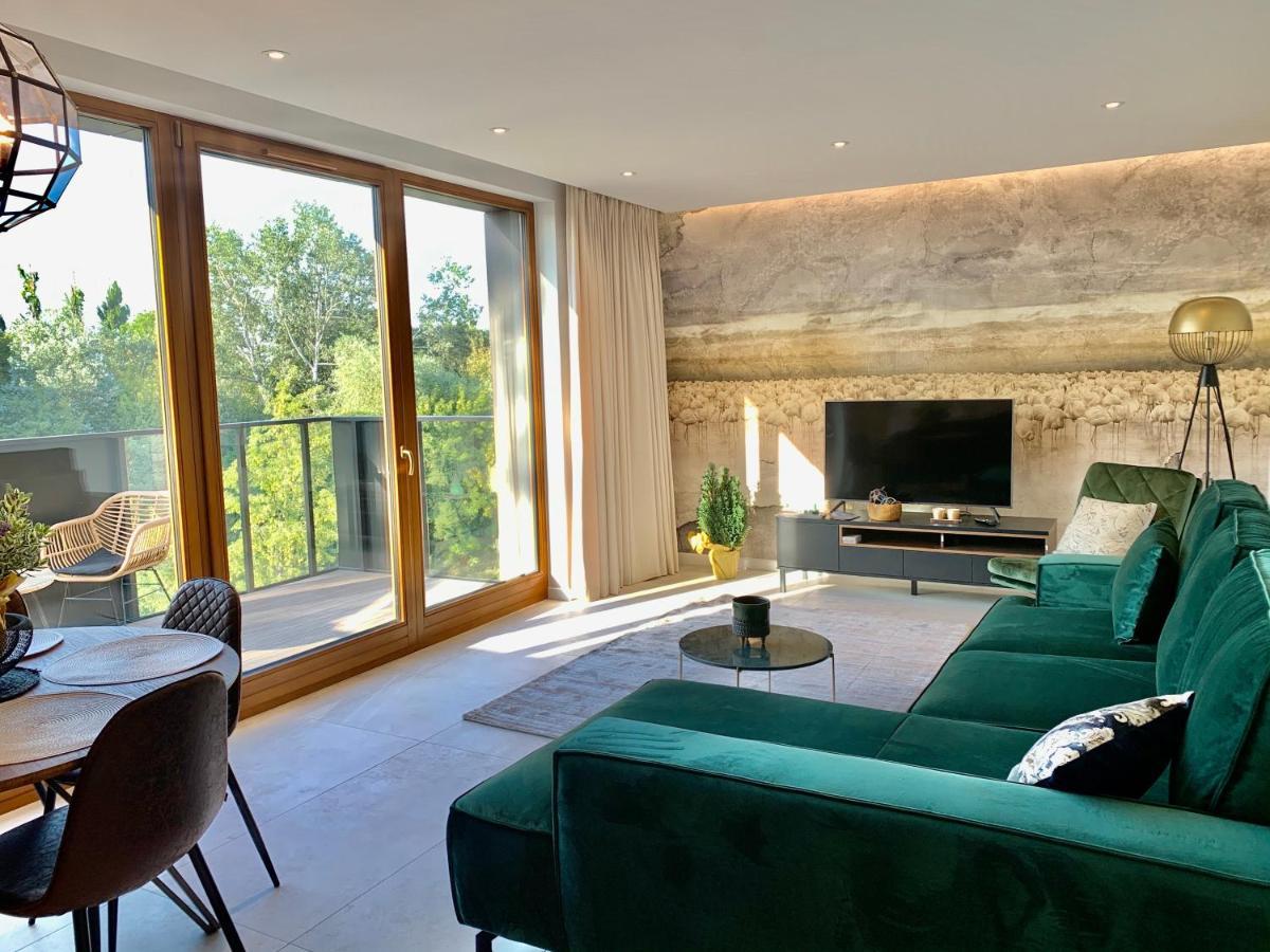 Baltic Riviera Apartments - Garden Sanctuary Retreat Gdańsk Buitenkant foto