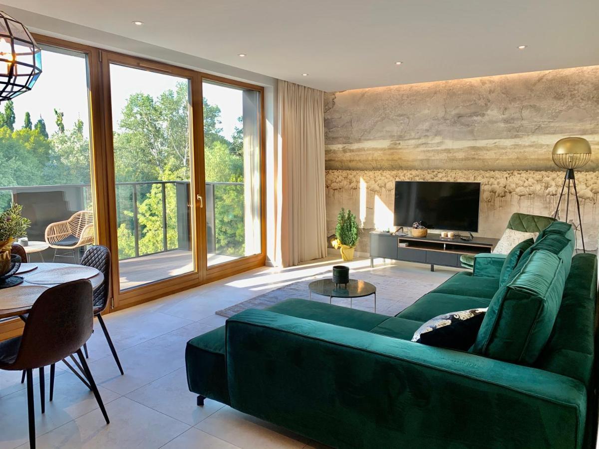 Baltic Riviera Apartments - Garden Sanctuary Retreat Gdańsk Buitenkant foto