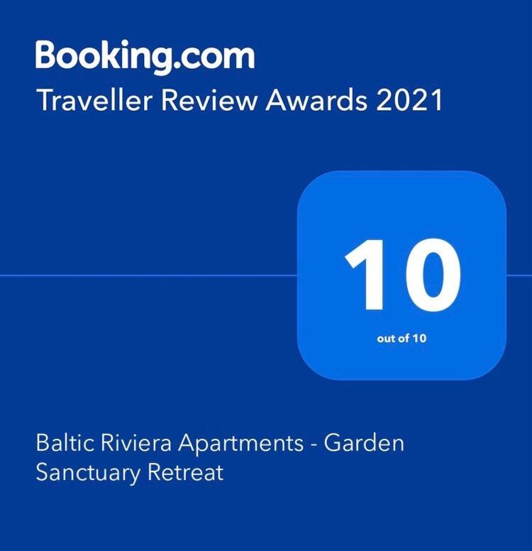 Baltic Riviera Apartments - Garden Sanctuary Retreat Gdańsk Buitenkant foto