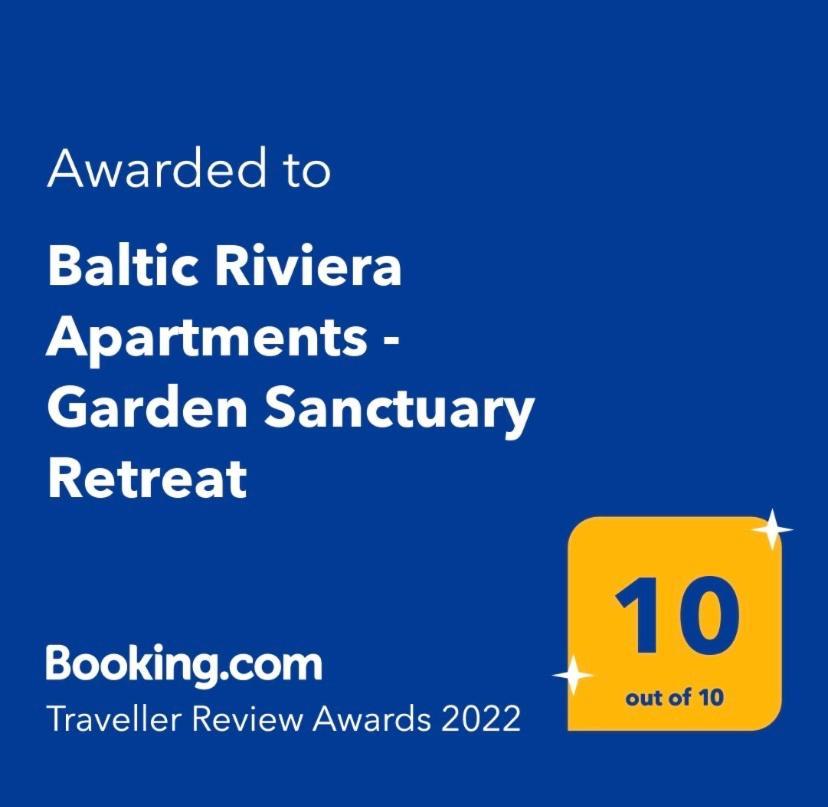 Baltic Riviera Apartments - Garden Sanctuary Retreat Gdańsk Buitenkant foto